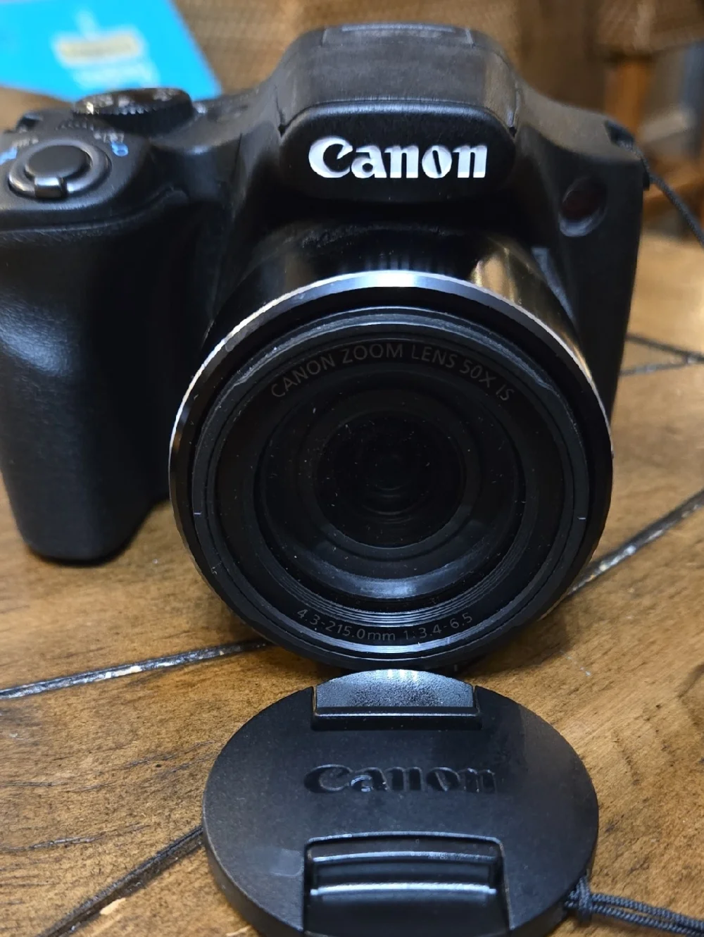 Canon Black Compact Bridge Camera with Zoom Lens